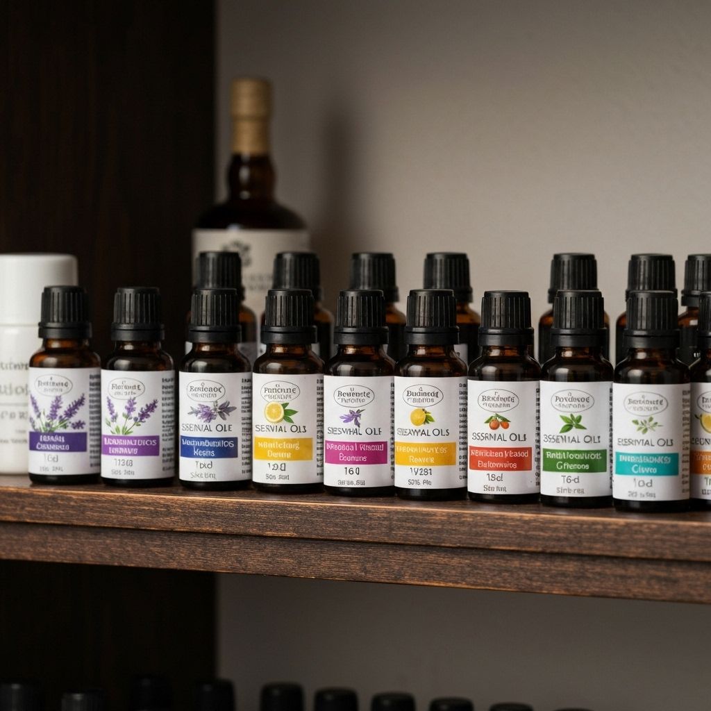 Aromatherapy essential oils